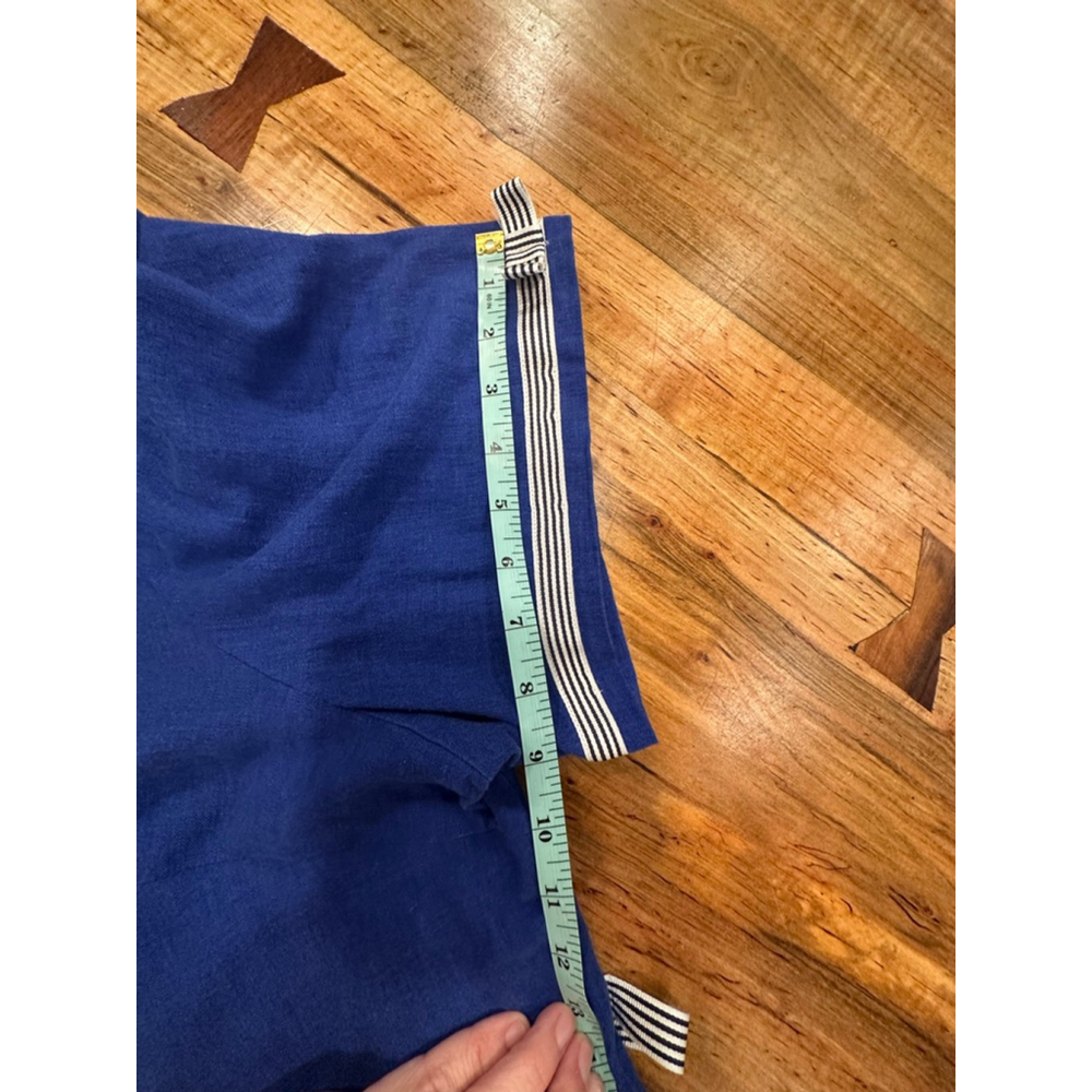 Melissa Harper Blue Linen Rayon Maxi Dress 22W - Picture 11 of 11
